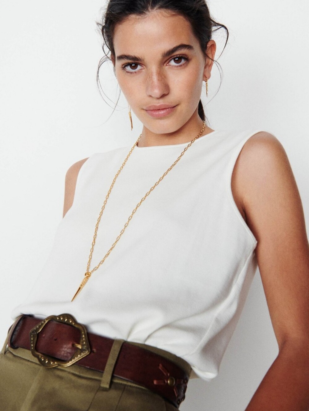 Ba&Sh Leather Brunelle Belt
